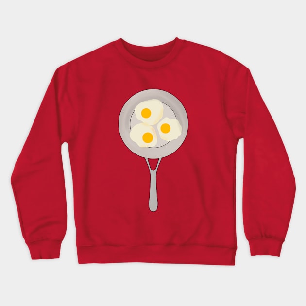 Fried eggs Crewneck Sweatshirt by DiegoCarvalho